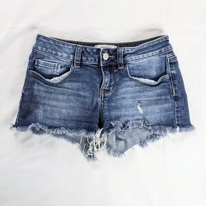 PINK Victoria's Secret Blue Denim Shorts